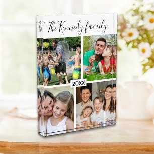 Creëer Uw Eigen 4 Familie Afbeeldingen Collage Gif Fotoblokken