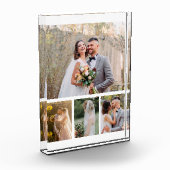 Creëer Uw eigen 4 foto bruiloft collage (Links)