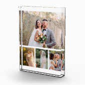 Creëer Uw eigen 4 foto bruiloft collage (Rechts)