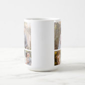 Creëer Uw eigen 4 foto bruiloft collage Koffiemok (Center)