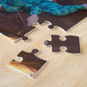 Creëer Uw Eigen 4 Foto's Collage Horse Legpuzzel (Zijkant)