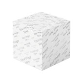 Creëer Uw eigen 4-inch fotokubus op maat (Voorkant hoekig)