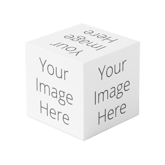 Creëer Uw eigen 4-inch fotokubus op maat (Achter hoekig)