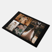 Creëer Uw eigen 4 Welkomstteken voor fotoCollage Deurmat (Schuin)