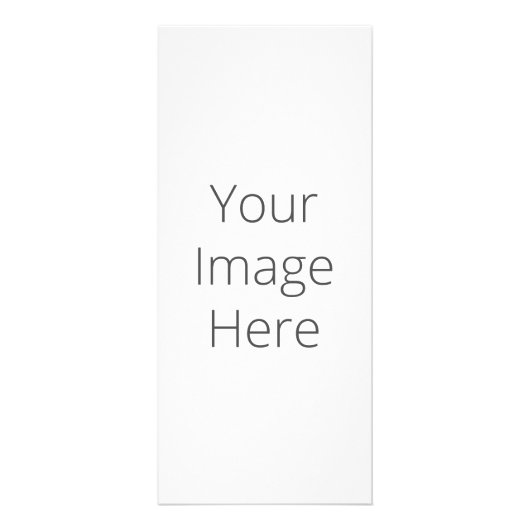 Creëer Uw eigen 4" x 9" Rack Kaarten Reclamekaart (Voorkant)