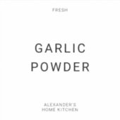 Creëer Uw eigen 4x4 Individuele Spice Label (Voorkant)