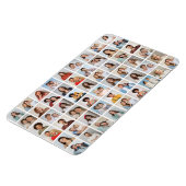 Creëer uw eigen 54 foto collage flexibel magneet (Linkerzijde)