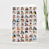 Creëer Uw eigen 54 Fotocollage Note Kaart (Voorkant)