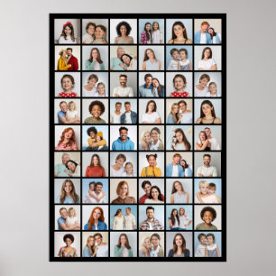 Creëer Uw eigen 54 Fotocollage Poster