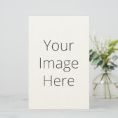 Creëer Uw eigen 5,5-inch x 8,5-inch vilt Briefpapier (Staand voorkant)