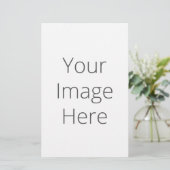 Creëer Uw eigen 5,5-inch x 8,5-inch vilt Briefpapier (Staand voorkant)