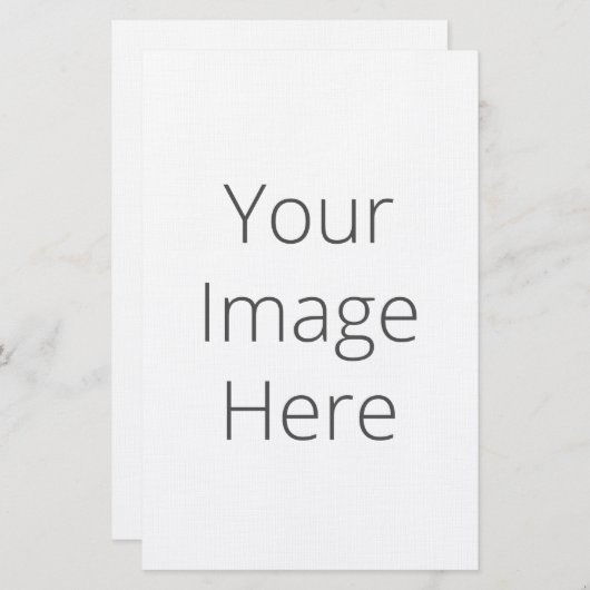 Creëer Uw eigen 5,5" x 8,5" linnen briefpapier (Voorkant / Achterkant)