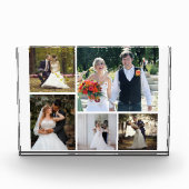 Creëer Uw eigen 5 foto bruiloft collage (Voorkant)