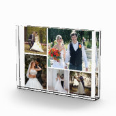 Creëer Uw eigen 5 foto bruiloft collage (Rechts)