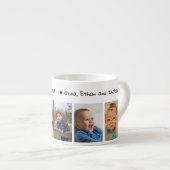 Creëer Uw eigen 5 foto We Love You Abuelo Espresso Kop (Voorkant rechts)
