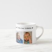 Creëer Uw eigen 5 foto We Love You Papa Espresso Kop (Rechts)