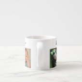 Creëer Uw eigen 5 foto We Love You Poppy Espresso Kop (Achterkant)