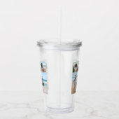 Creëer Uw eigen 5 Fotocollage Acryl Drinkbeker (Rechts)