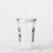 Creëer Uw eigen 5 Fotocollage Acryl Drinkbeker (Links)