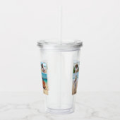 Creëer Uw eigen 5 Fotocollage Acryl Drinkbeker (Rechts)