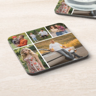 Creëer Uw eigen 5 Fotocollage Bier Onderzetter