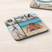 Creëer Uw eigen 5 Fotocollage Bier Onderzetter (Linkerzijde)