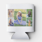 Creëer Uw eigen 5 Fotocollage Blikjeskoeler (Achterkant)