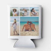 Creëer Uw eigen 5 Fotocollage Blikjeskoeler (Achterkant)