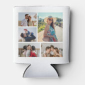 Creëer Uw eigen 5 Fotocollage Blikjeskoeler (Voorkant)