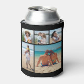 Creëer Uw eigen 5 Fotocollage Blikjeskoeler (Blikje Voorkant)