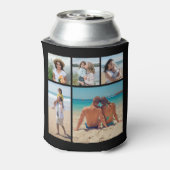 Creëer Uw eigen 5 Fotocollage Blikjeskoeler (Blikje Achterkant)