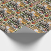 Creëer Uw eigen 5 Fotocollage Cadeaupapier (Hoek)