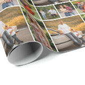 Creëer Uw eigen 5 Fotocollage Cadeaupapier (Rol Hoek)