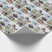 Creëer Uw eigen 5 Fotocollage Cadeaupapier (Hoek)