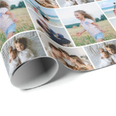 Creëer Uw eigen 5 Fotocollage Cadeaupapier (Rol Hoek)