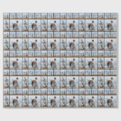 Creëer Uw eigen 5 Fotocollage Cadeaupapier (Vlak)