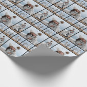 Creëer Uw eigen 5 Fotocollage Cadeaupapier (Hoek)