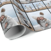 Creëer Uw eigen 5 Fotocollage Cadeaupapier (Rol Hoek)