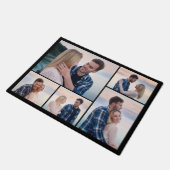 Creëer Uw eigen 5 Fotocollage Deurmat (Schuin)