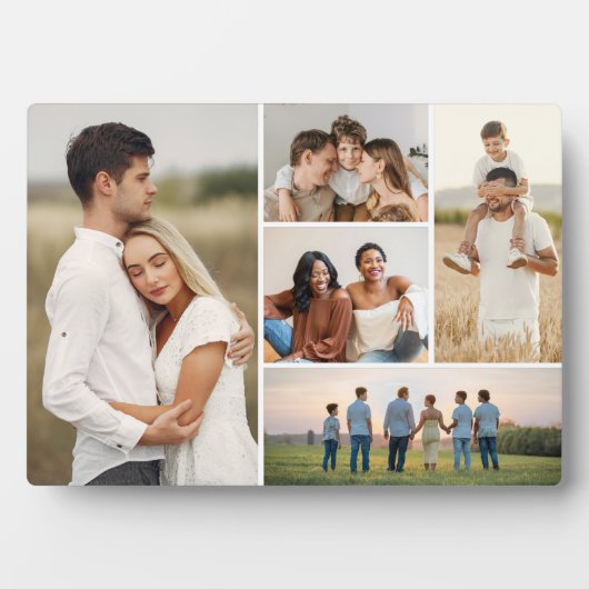 Creëer Uw eigen 5 Fotocollage Fotoplaat (voorkant)