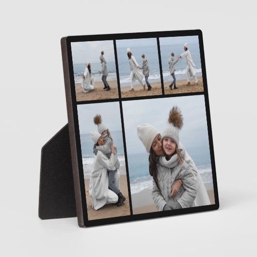 Creëer Uw eigen 5 Fotocollage Fotoplaat (Voorkant)