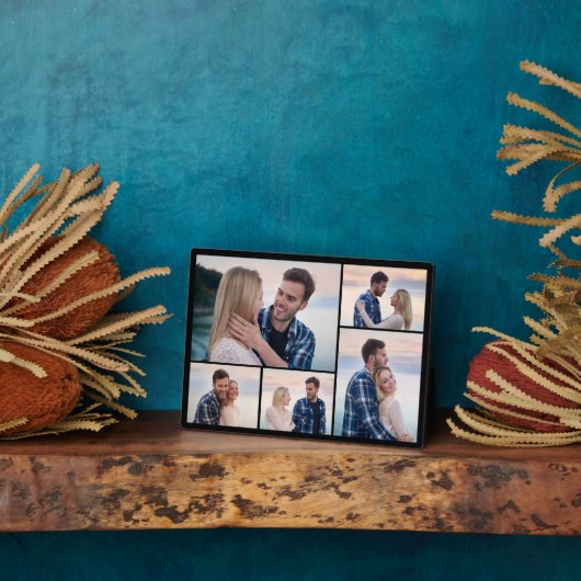 Creëer Uw eigen 5 Fotocollage Fotoplaat (Zijkant)