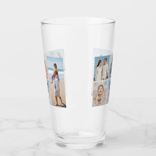 Creëer Uw eigen 5 Fotocollage Glas (Links)