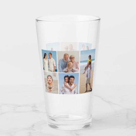 Creëer Uw eigen 5 Fotocollage Glas