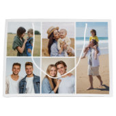 Creëer Uw eigen 5 Fotocollage Groot Cadeauzakje (Voorkant)