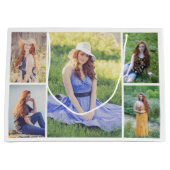 Creëer Uw eigen 5 Fotocollage Groot Cadeauzakje (Voorkant)