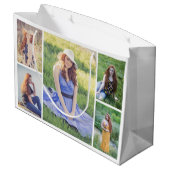 Creëer Uw eigen 5 Fotocollage Groot Cadeauzakje (Achterkant Gekanteld)