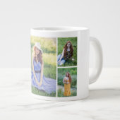 Creëer Uw eigen 5 Fotocollage Grote Koffiekop (Voorkant rechts)