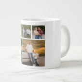 Creëer Uw eigen 5 Fotocollage Grote Koffiekop (Voorkant rechts)