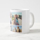 Creëer Uw eigen 5 Fotocollage Grote Koffiekop (Voorkant rechts)